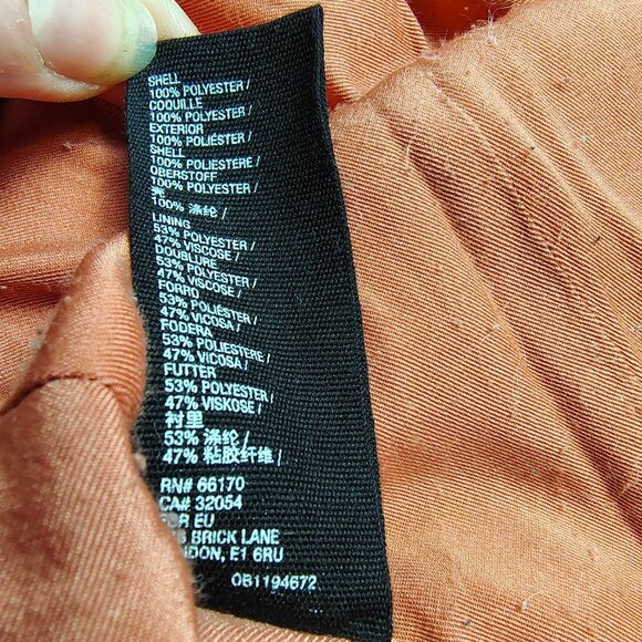 We the Free Jacket Womens XSmall Teddy Swing Faux Fur Peachy Pink - Picture 11 of 14